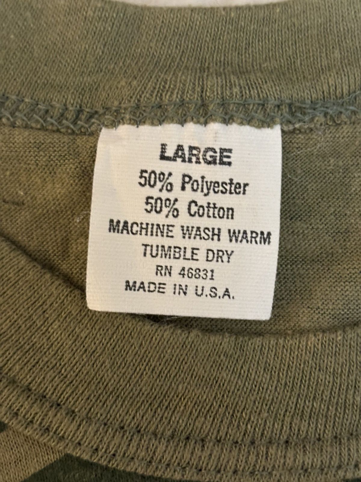 Vintage Rare Vintage 80s Full Metal Jacket Kubrick War Movie Tee Size US L / EU 52-54 / 3 - 3 Thumbnail