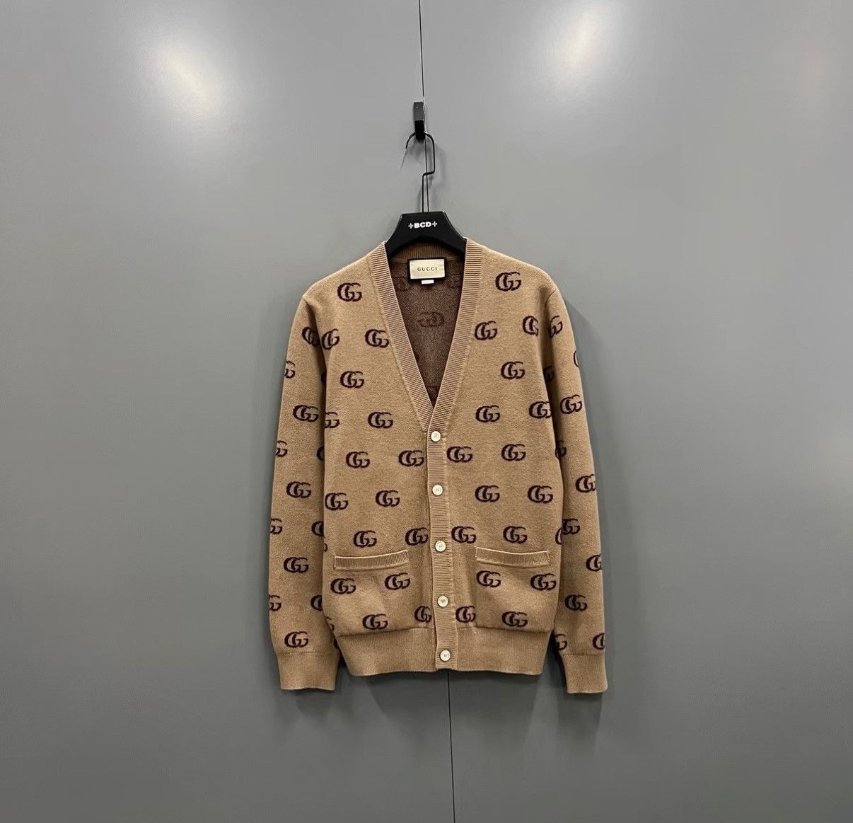 Gucci Gucci GG Jacquard Knit Cardigan J41 Size M / US 6-8 / IT 42-44 - 1 Thumbnail