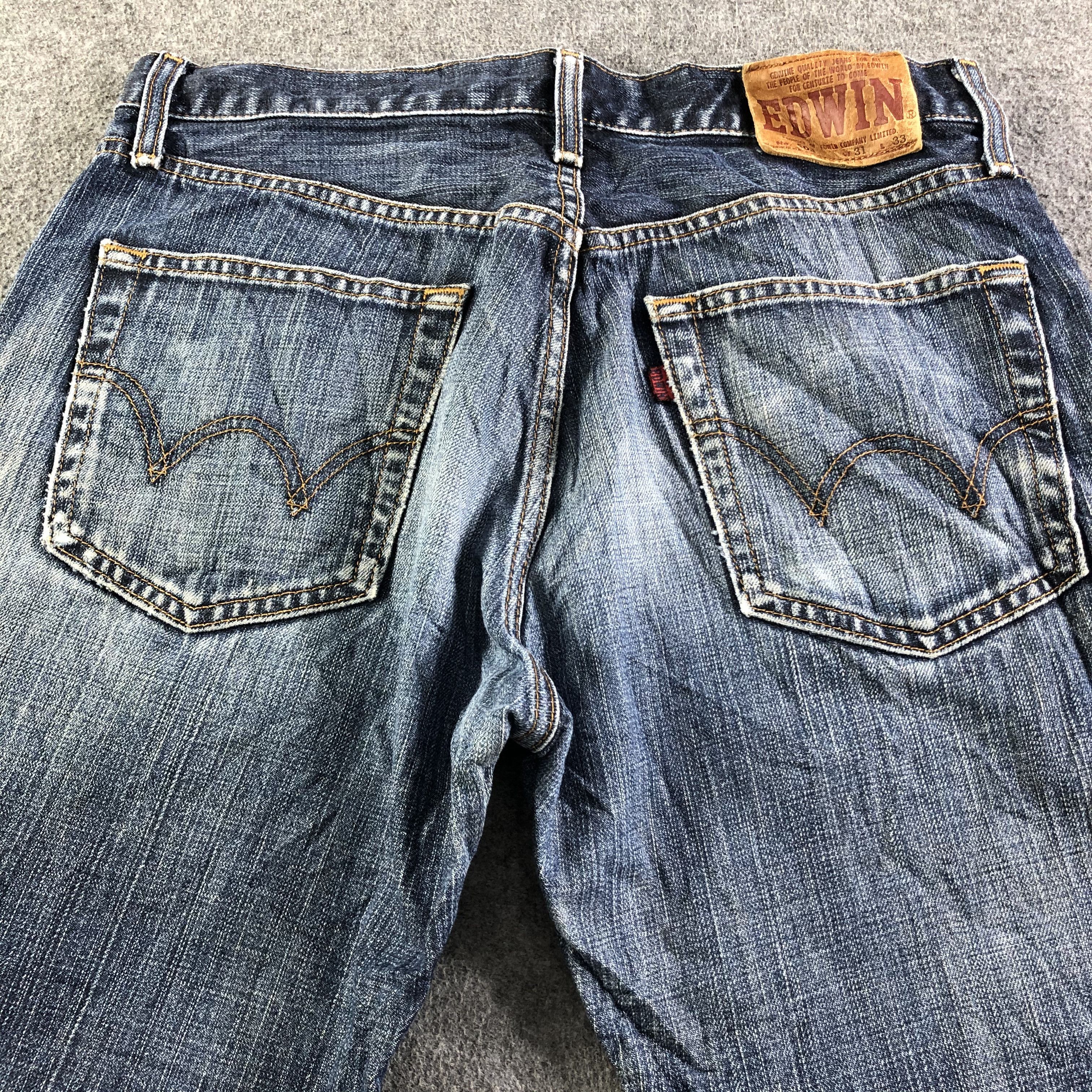 Edwin Vintage Blue Wash Edwin 503 Jeans-J3642 Size US 31 - 4 Thumbnail