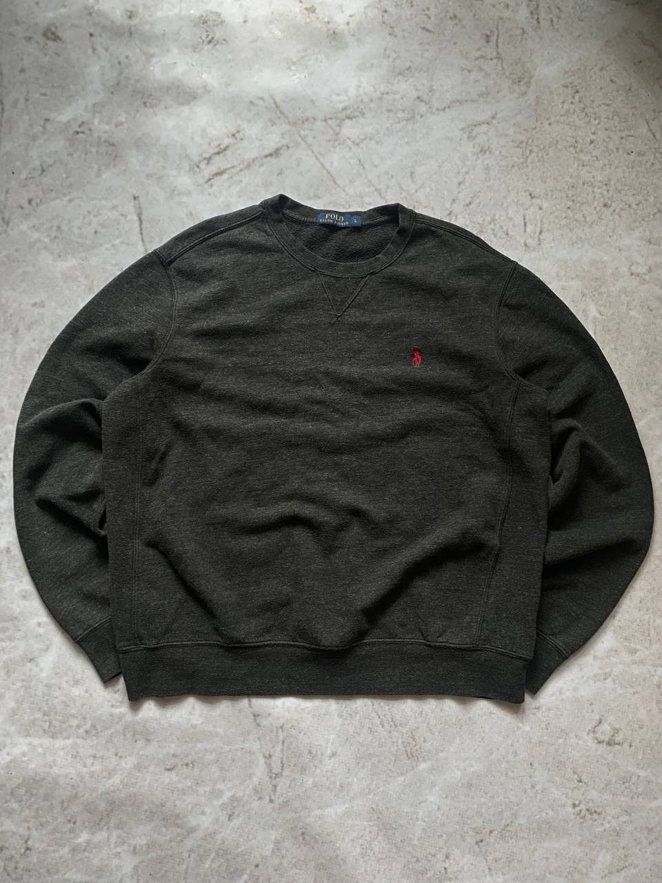 Polo Ralph Lauren × RRL Ralph Lauren Vintage Polo Ralph Lauren Luxury Sweatshirt Fleece Pullover Size US L / EU 52-54 / 3 - 1 Thumbnail