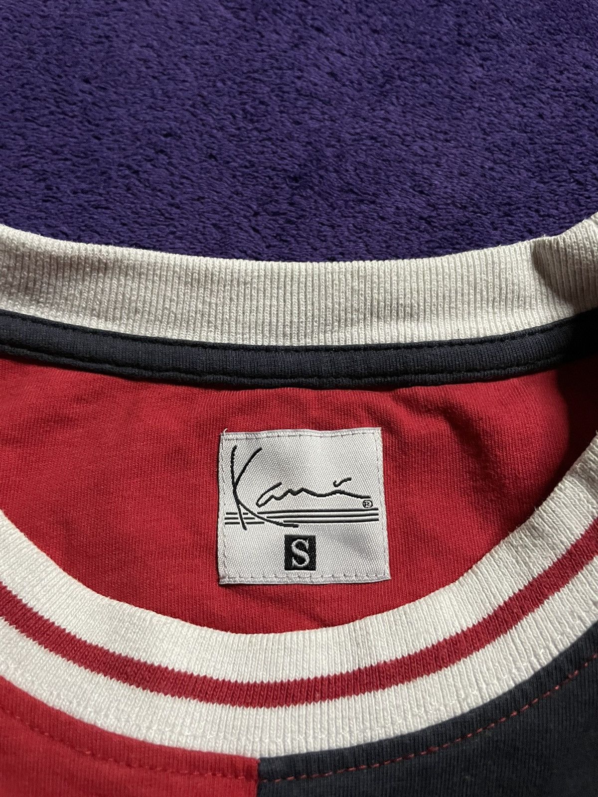 Karl Kani × Vintage Vintage Karl Kani y2k style rare t-shirt embroidered logo Size US L / EU 52-54 / 3 - 4 Thumbnail