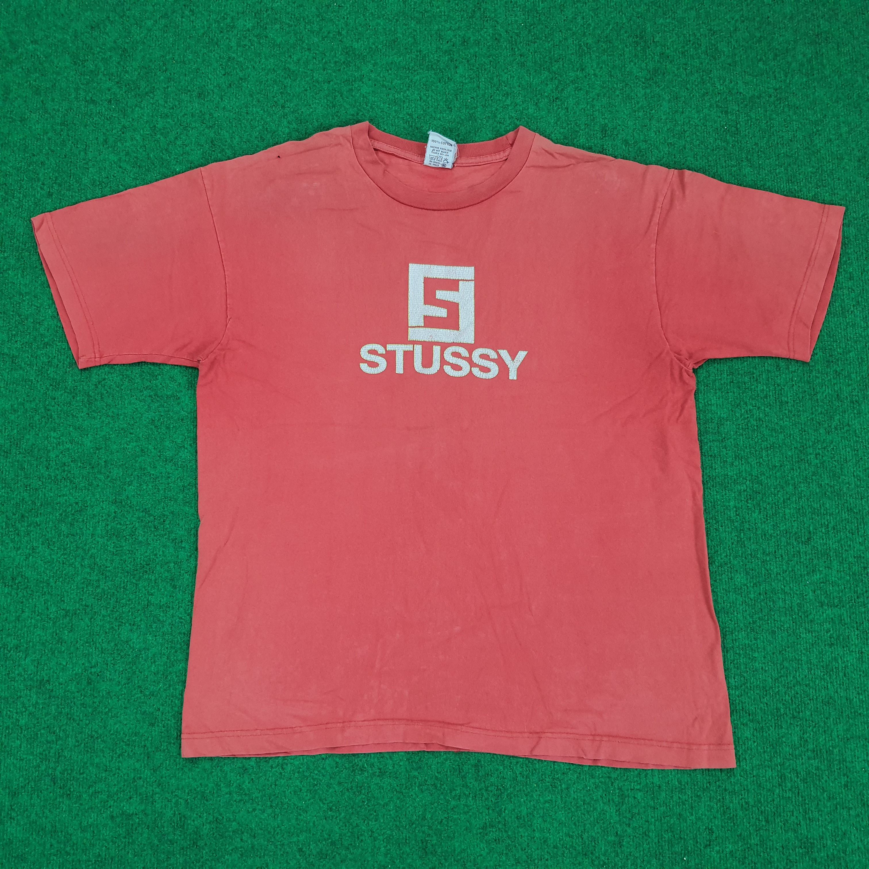 Stussy × Vintage Vintage Stussy Streetwear T-shirt Size US XL / EU 56 / 4 - 1 Thumbnail