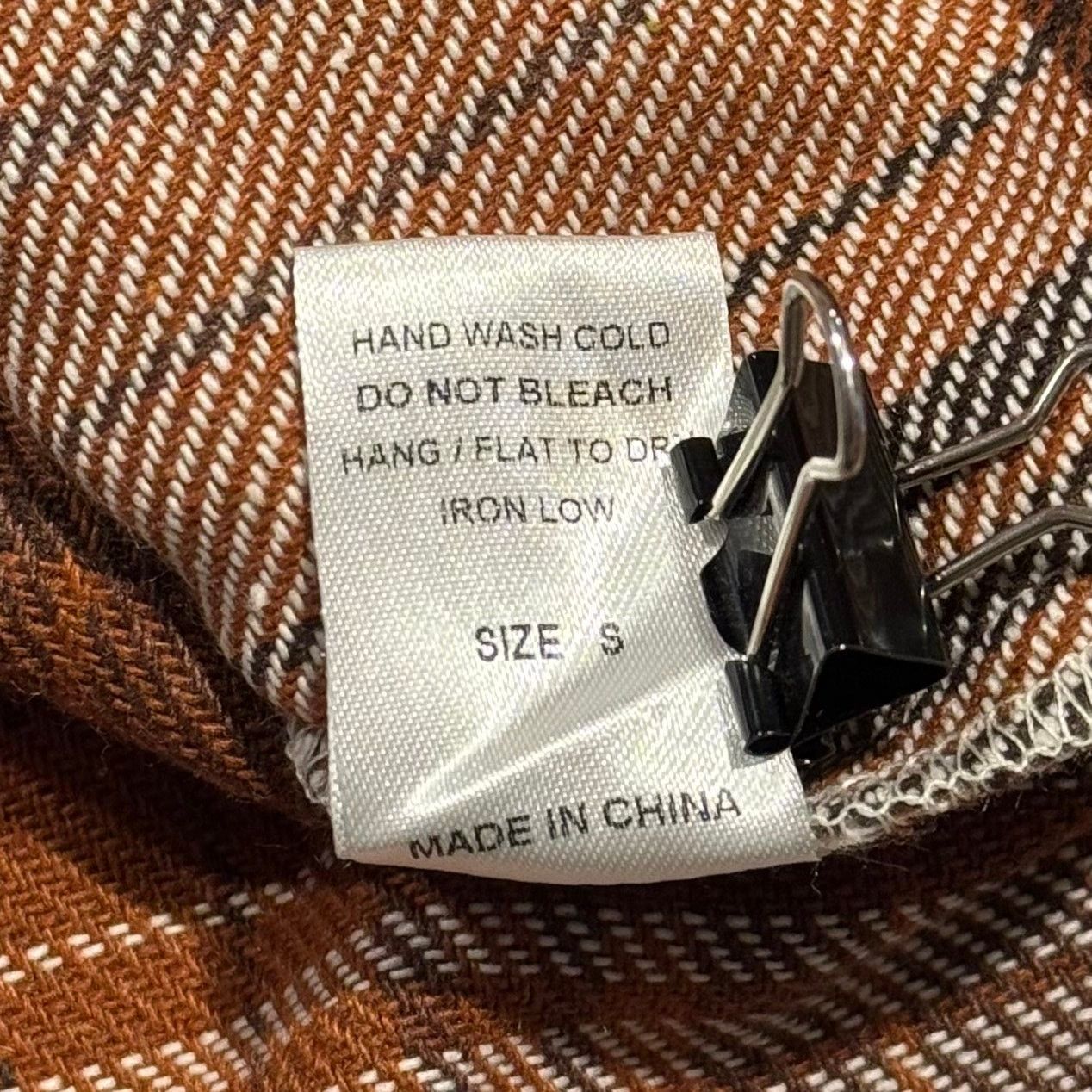 Other NWT ACOA Shacket Wool Flannel Oversize Button Plaid Small Size S / US 4 / IT 40 - 5 Thumbnail