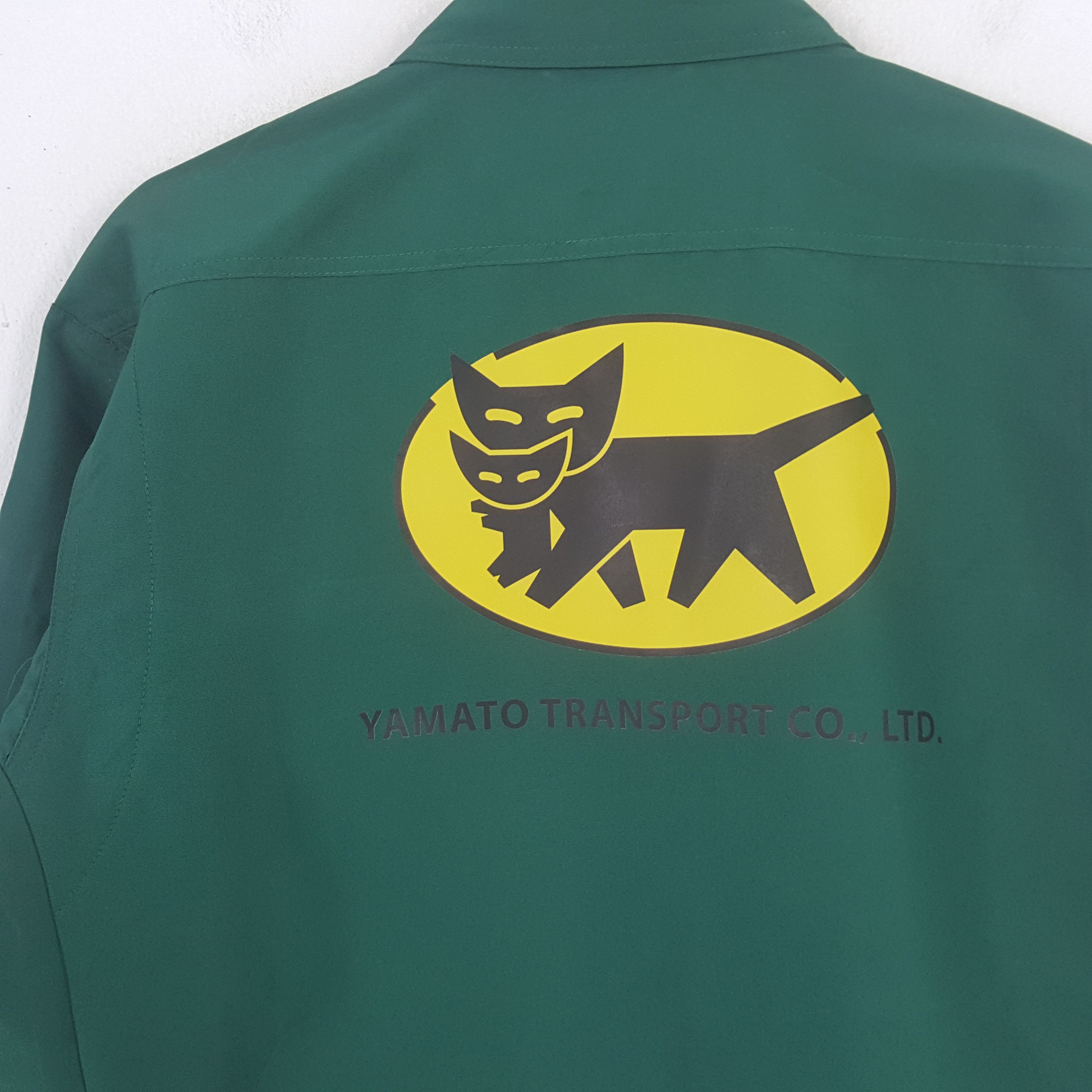 Japanese Brand × Vintage YAMATO TRANSPORT Japanese Workwear Custom Art Jacket C284N15 Size US L / EU 52-54 / 3 - 2 Thumbnail