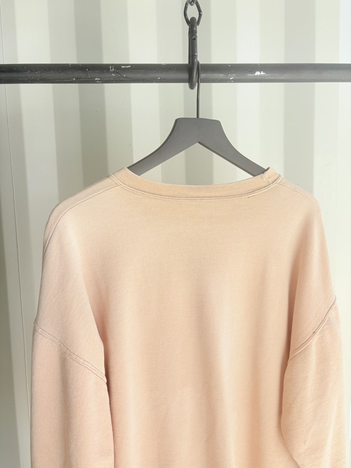 Vintage Vintage Blank Sweatshirt Distressed Faded Grunge Paper thin Size US XL / EU 56 / 4 - 5 Thumbnail