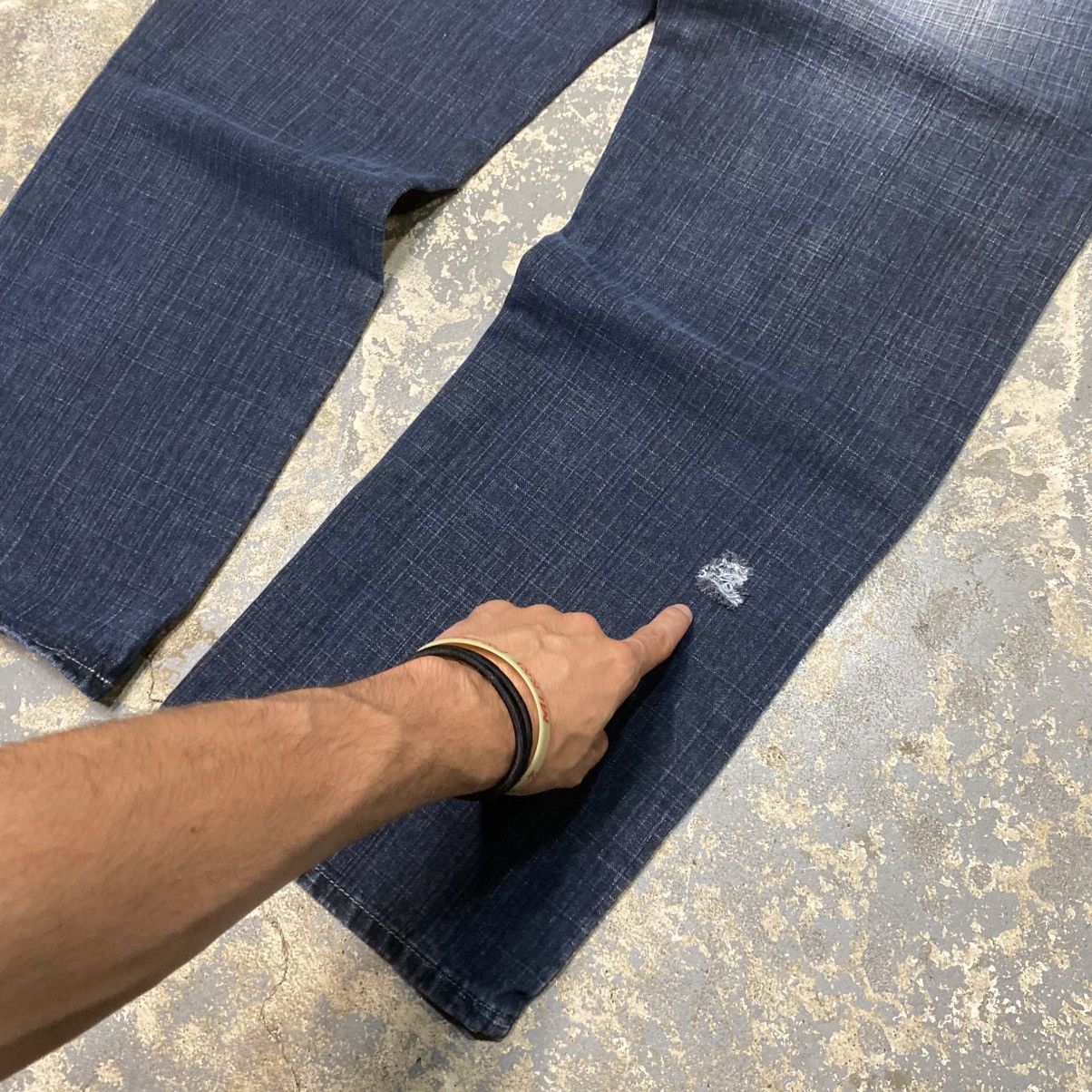 Southpole Vintage Red BBQ Y2K Double Pocket Embroidered Denim Jean Size US 31 - 6 Thumbnail