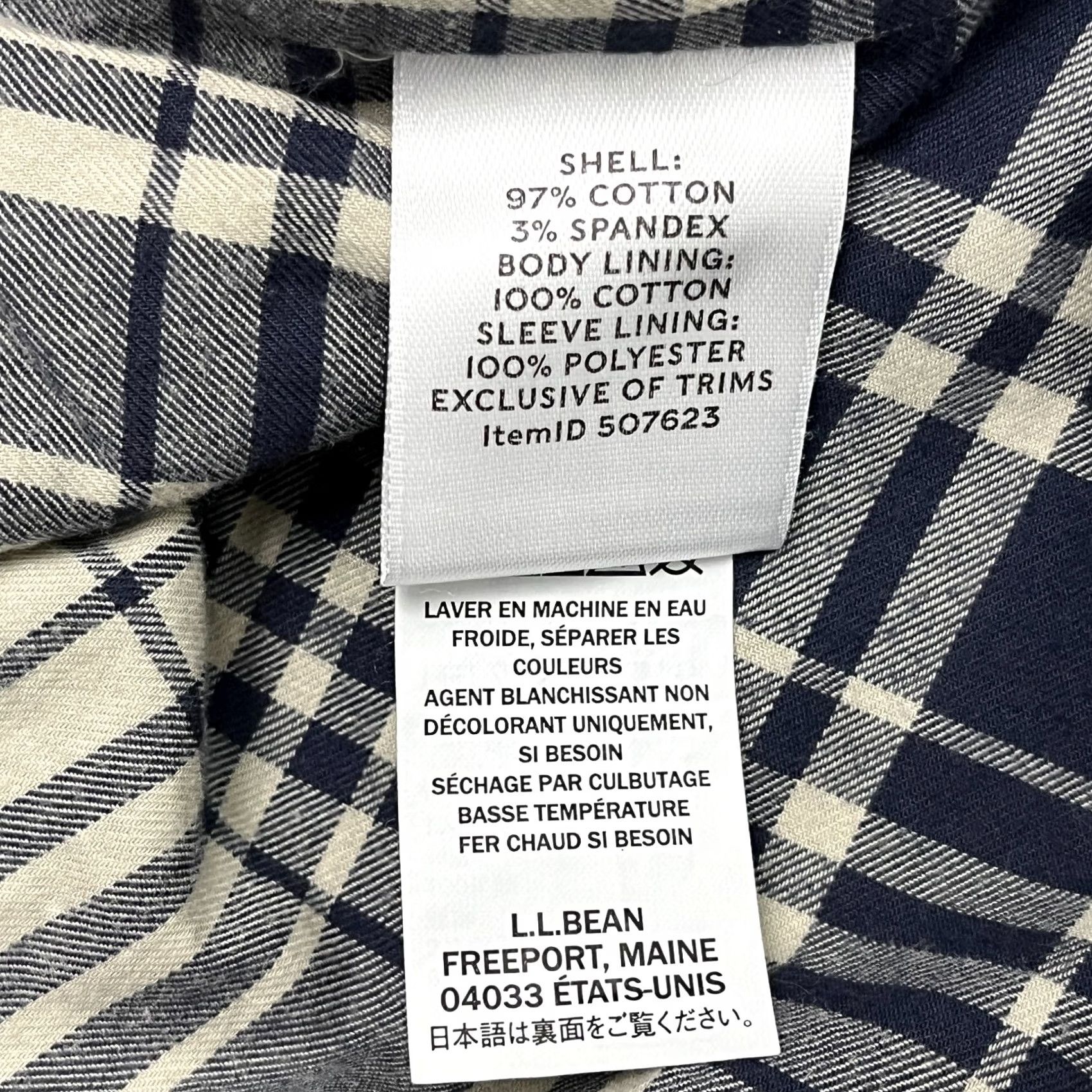 Vintage VINTAGE LL Bean Lined Canvas Shirt Jacket Shacket Mens M Slim Navy Heritage Chore NEW Size US M / EU 48-50 / 2 - 7 Thumbnail