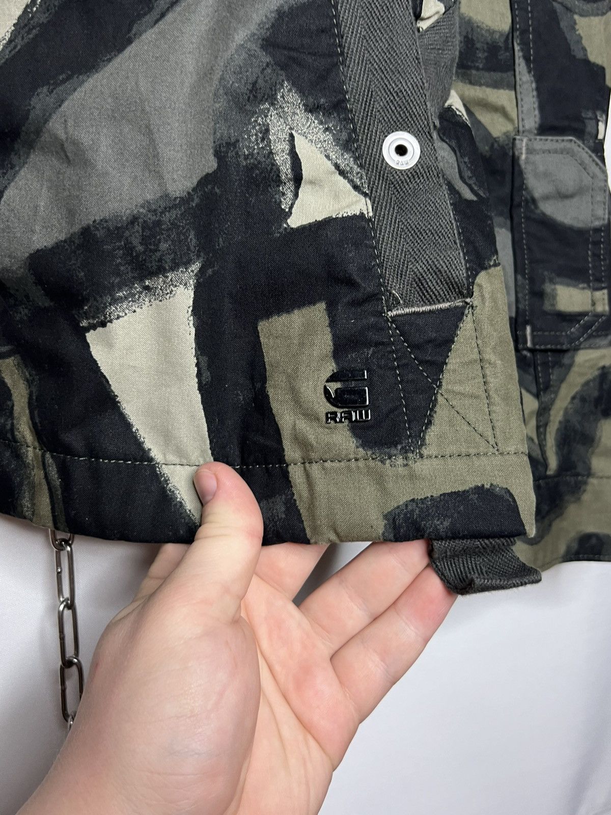 G-Star G-Star RAW Camo Multipocket Utility HB Tape Jacket Military Size US XL / EU 56 / 4 - 7 Thumbnail