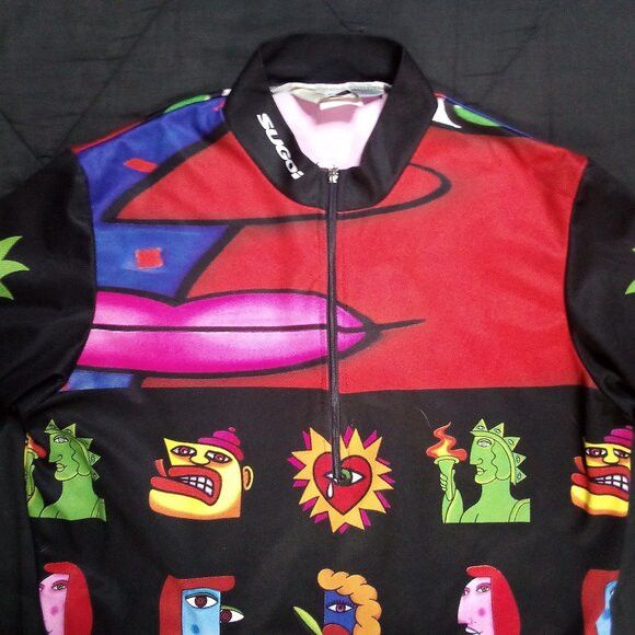 Vintage Vintage Sugoi Joe Average Art Cycling Jersey Size US M / EU 48-50 / 2 - 1 Thumbnail