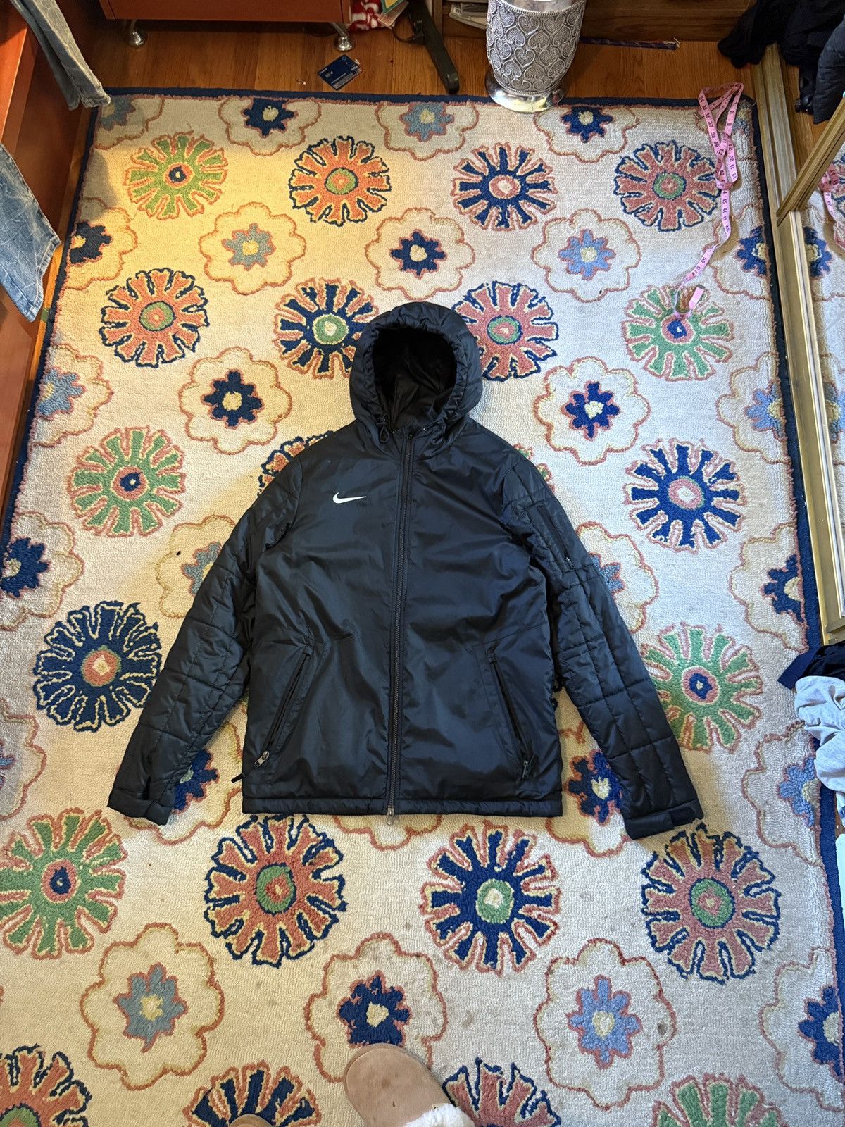 Nike Nike Black Water Resistant Puffer Size US L / EU 52-54 / 3 - 1 Thumbnail
