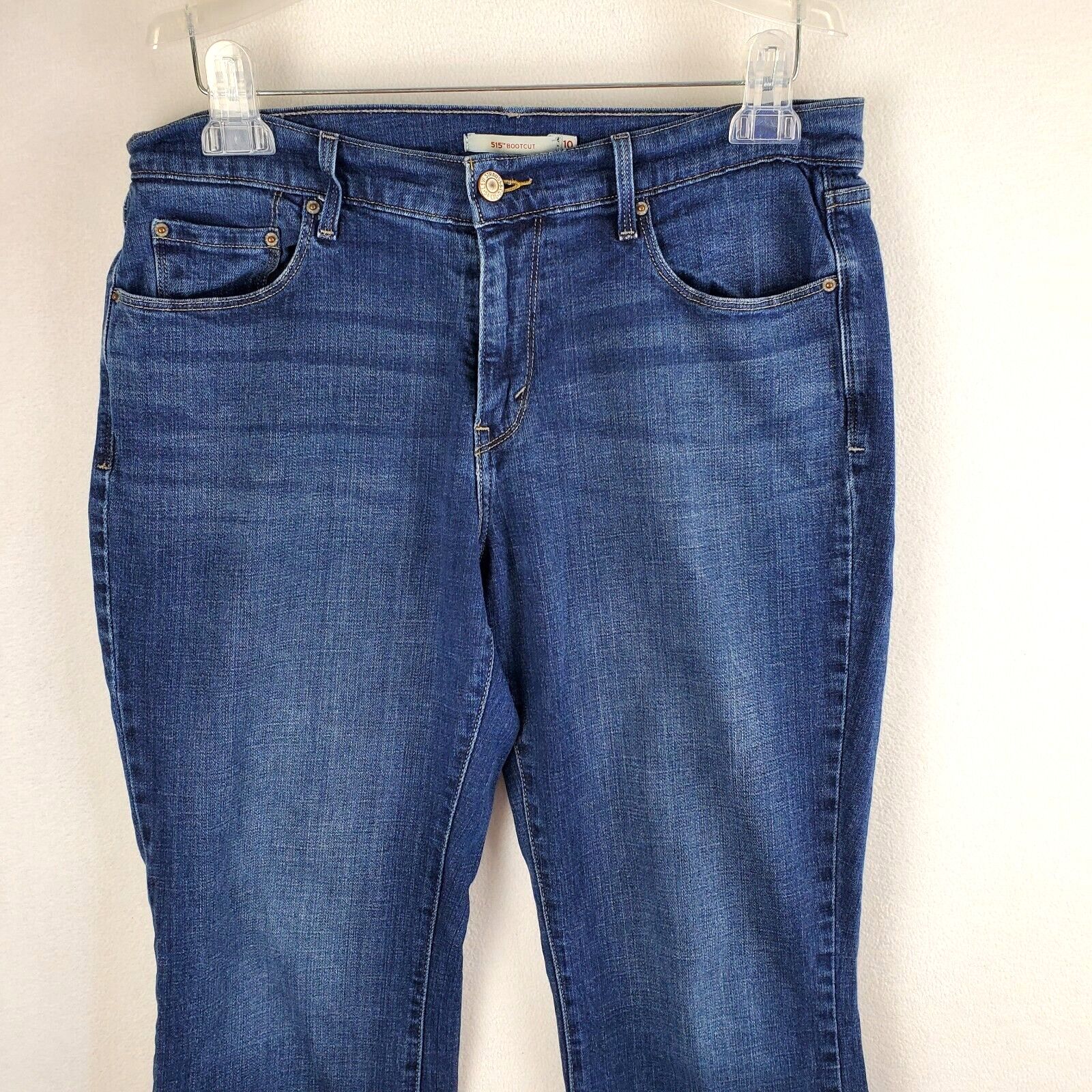 Levi's Levi's 515 Women 10 Jeans Bootcut Denim Medium Wash Mid Rise Size 32" / US 10 / IT 46 - 3 Thumbnail