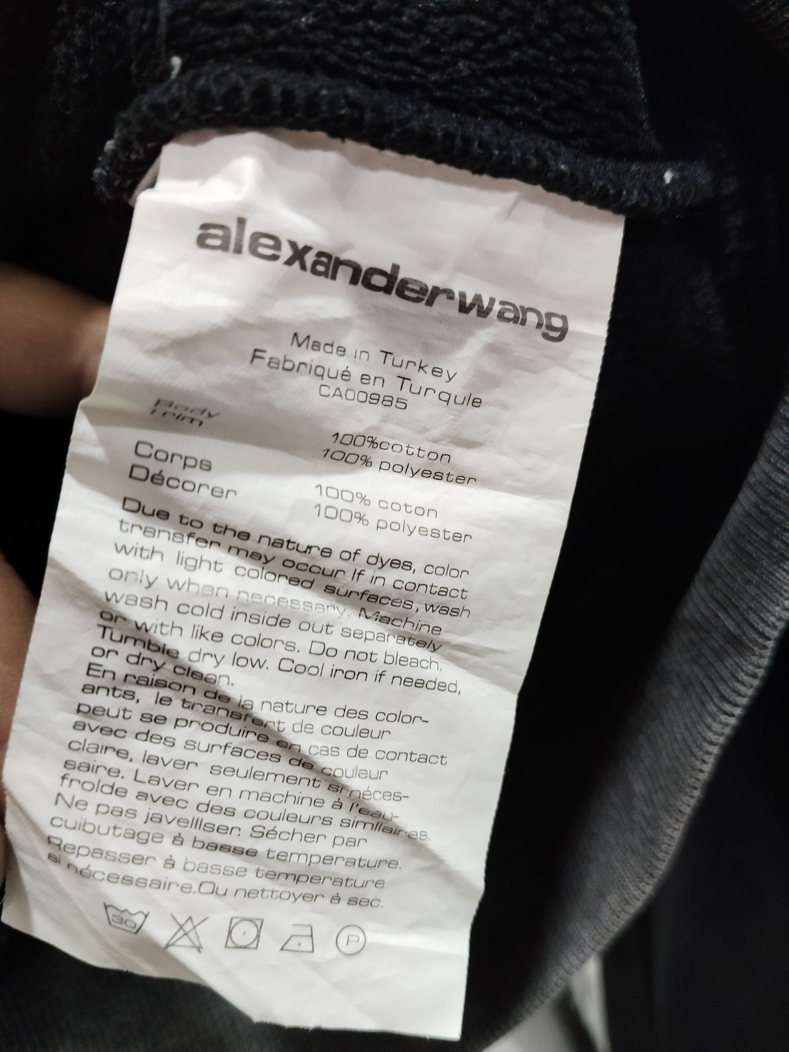 Alexander Wang × Designer × If Six Was Nine Rare! Alexander Wang Turtleneck Sweatshirt Size US XL / EU 56 / 4 - 7 Thumbnail