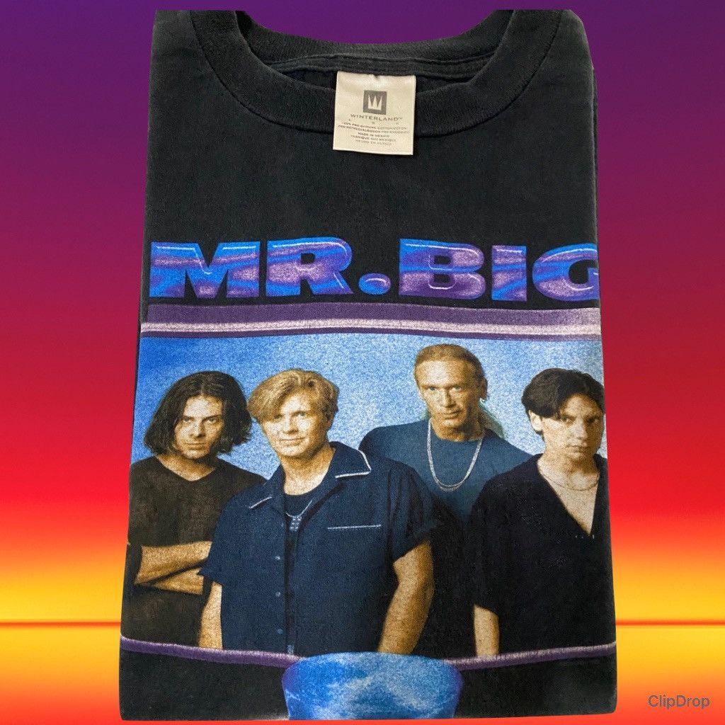 Band Tees Mr. Big Japan Tour 2000 Band Tee Size US XL / EU 56 / 4 - 4 Thumbnail