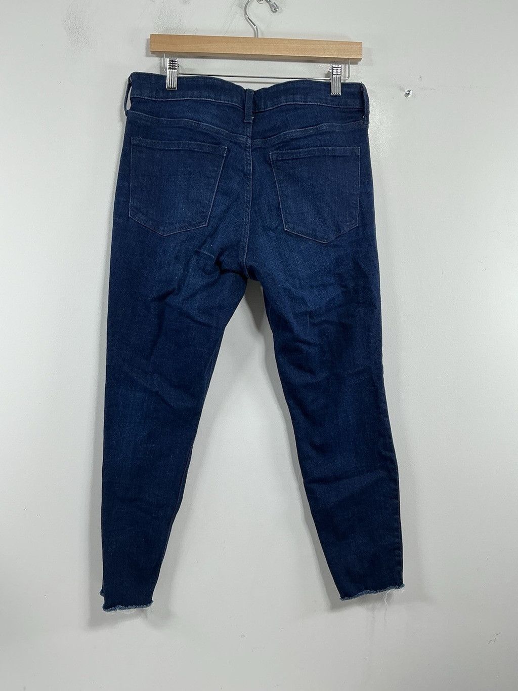 Old Navy Womans Excellent Old Navy Super Skinny Ankle Blue Jeans 12 Size 34" / US 12 / IT 48 - 2 Thumbnail