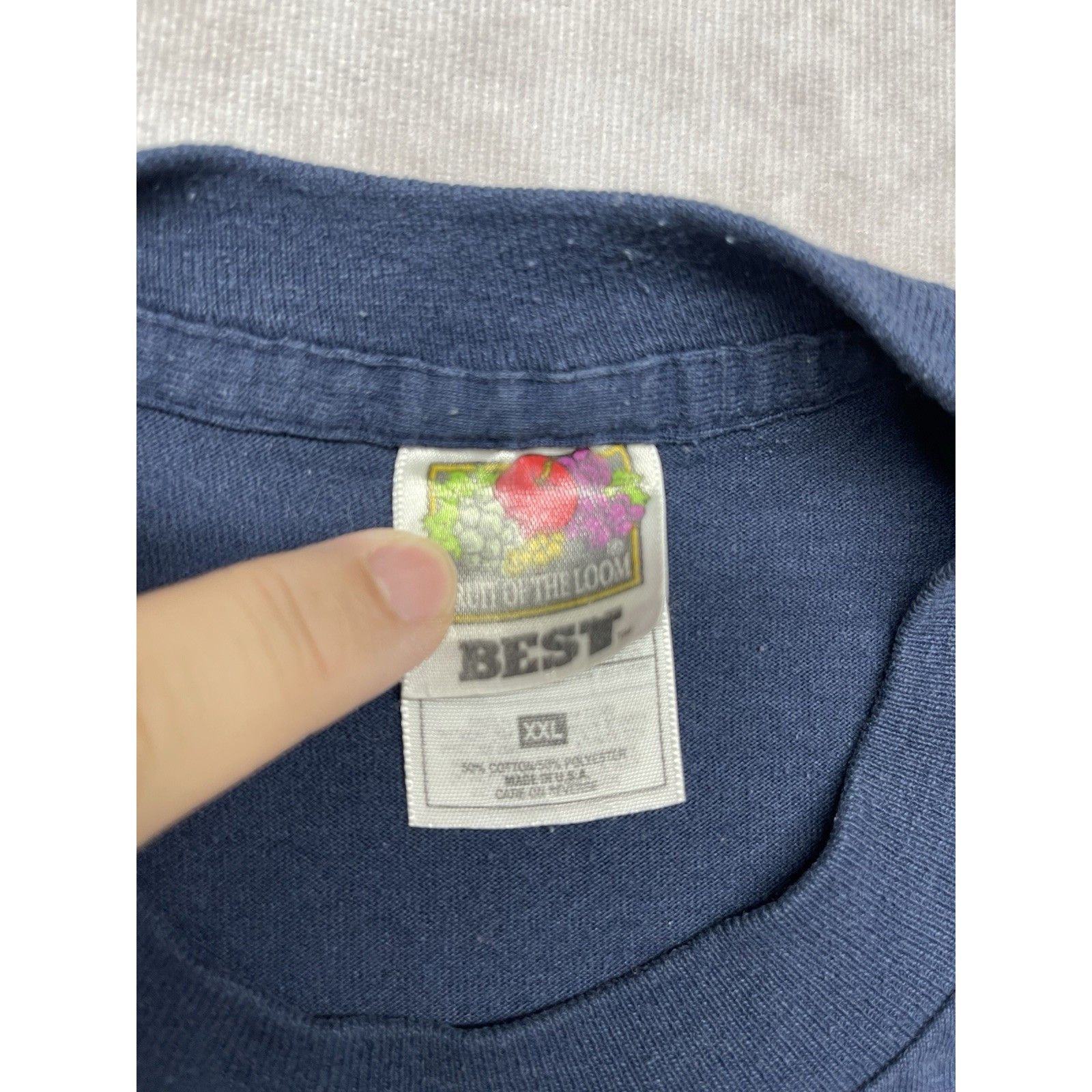 Fruit Of The Loom Vtg 90s FDNY EMS Staff T-Shirt XXL XL Single Stitch Williams Size US XL / EU 56 / 4 - 5 Thumbnail