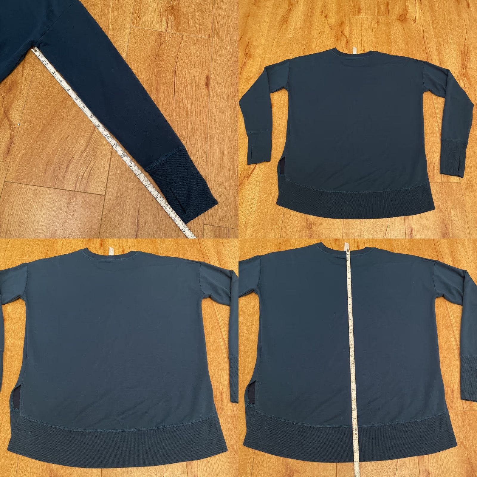 Athleta Athleta Sweatshirt Women S Blue Long Sleeve Thumbholes Oversize Pullover Regular Size S Size S / US 4 / IT 40 - 8 Thumbnail