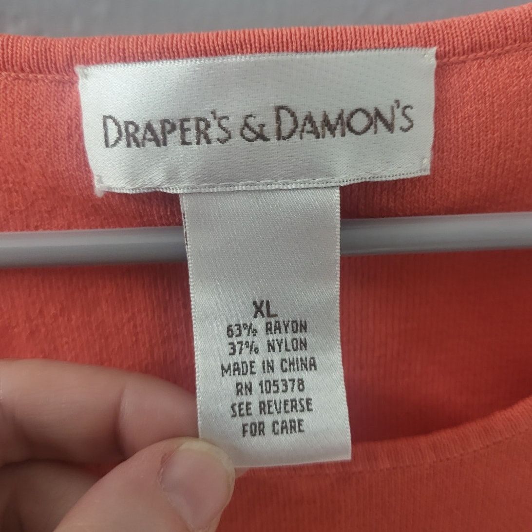 Other Draper's & Damon Coral Sleeveless Shirt - XL Size XL / US 12-14 / IT 48-50 - 3 Thumbnail