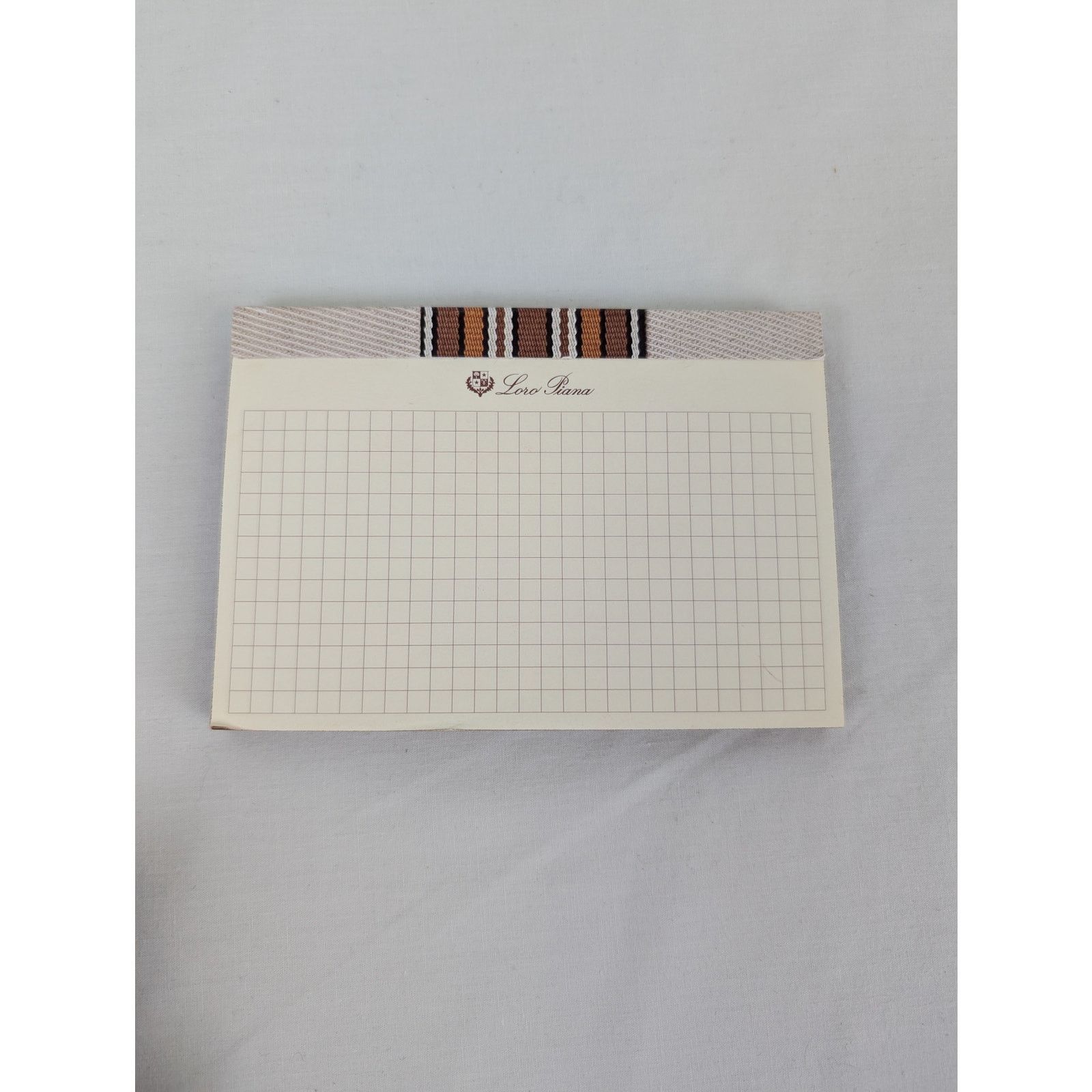 Loro Piana o1rshd1 Size: OS / Stripe canvas pouch Playing Cards Beige Size ONE SIZE - 5 Thumbnail