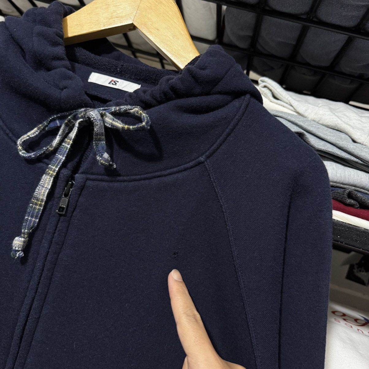 Issey Miyake Issey miyake collection navy ziphoodie Size US M / EU 48-50 / 2 - 8 Thumbnail