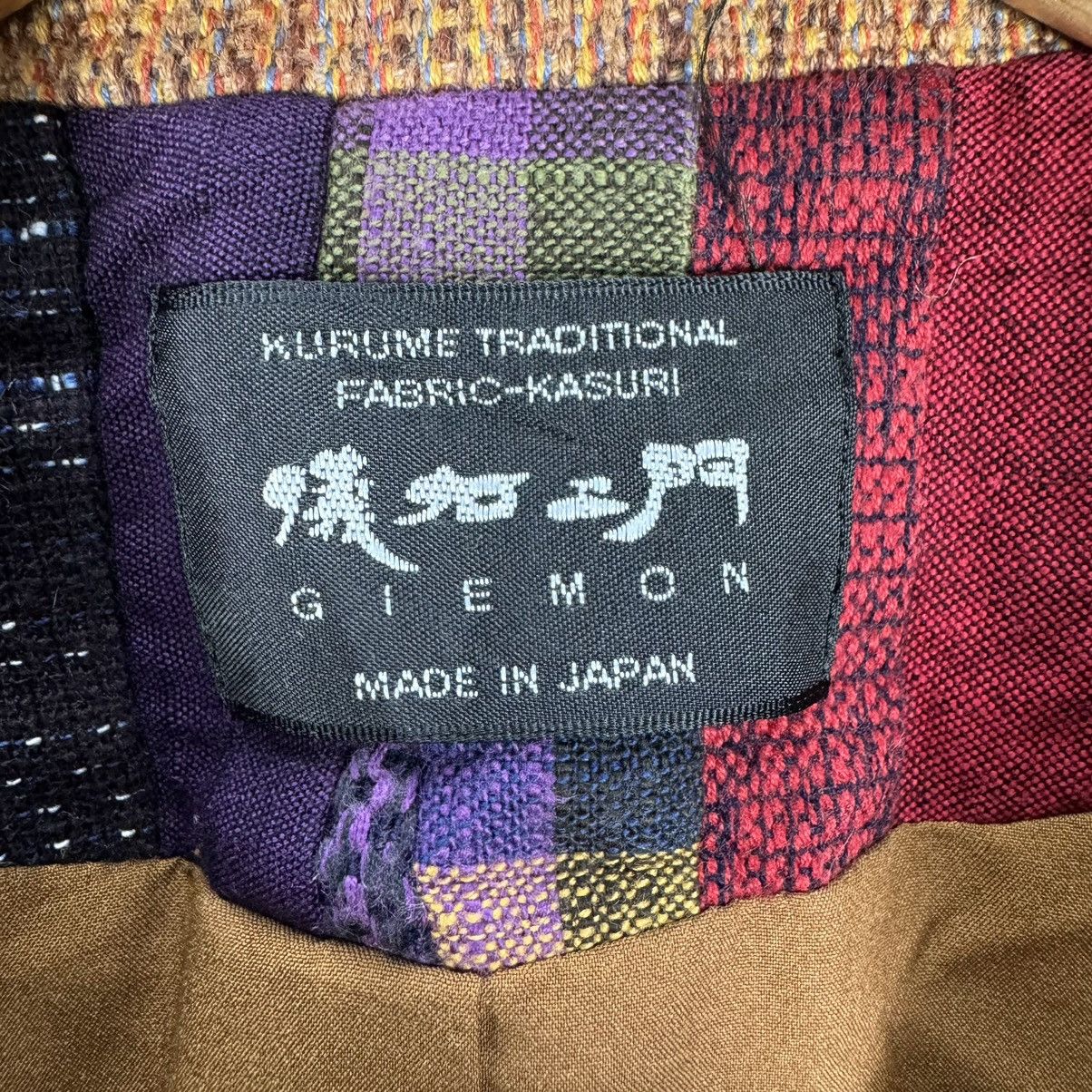 Vintage 🌟GIEMON KASURI JAPAN PATCHWORK JACKET LIKE KAPITAL Size M / US 6-8 / IT 42-44 - 11 Thumbnail
