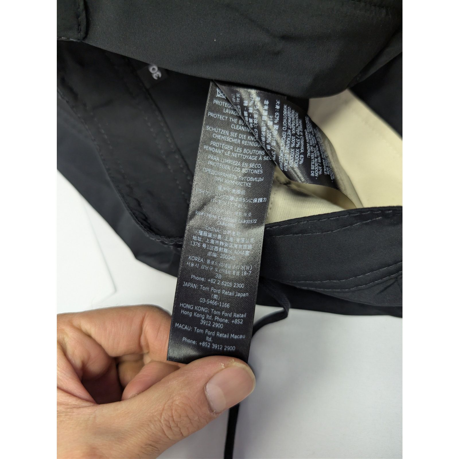 Tom Ford o1rshd1 Pants Sport Shorts in Black Size US 30 / EU 46 - 18 Thumbnail