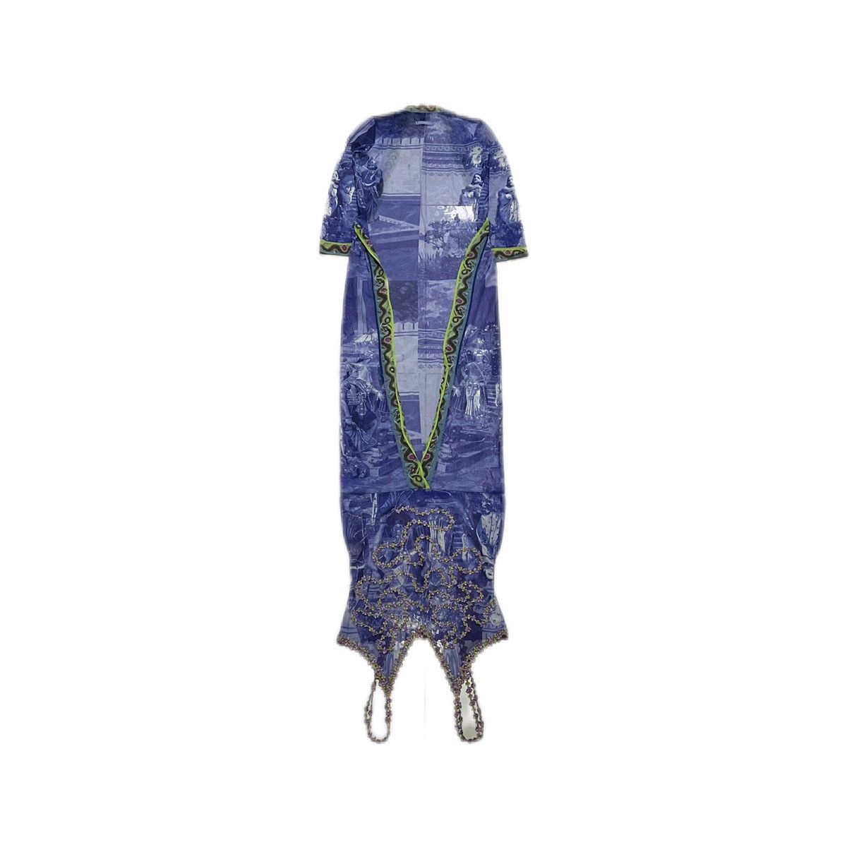 Jean Paul Gaultier 🔥Rare Archived Vintage Jean Paul Gaultier Mesh Gowns Ss98 Size S / US 4 / IT 40 - 6 Thumbnail