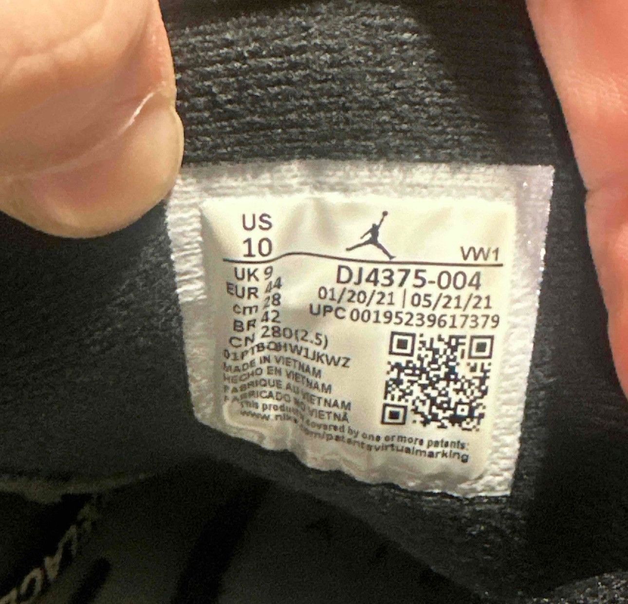 Jordan Brand × Off-White Nike Off-White Air Jordan 2 Low Black Varsity Royal size 10 Size US 10 / EU 43 - 8 Thumbnail