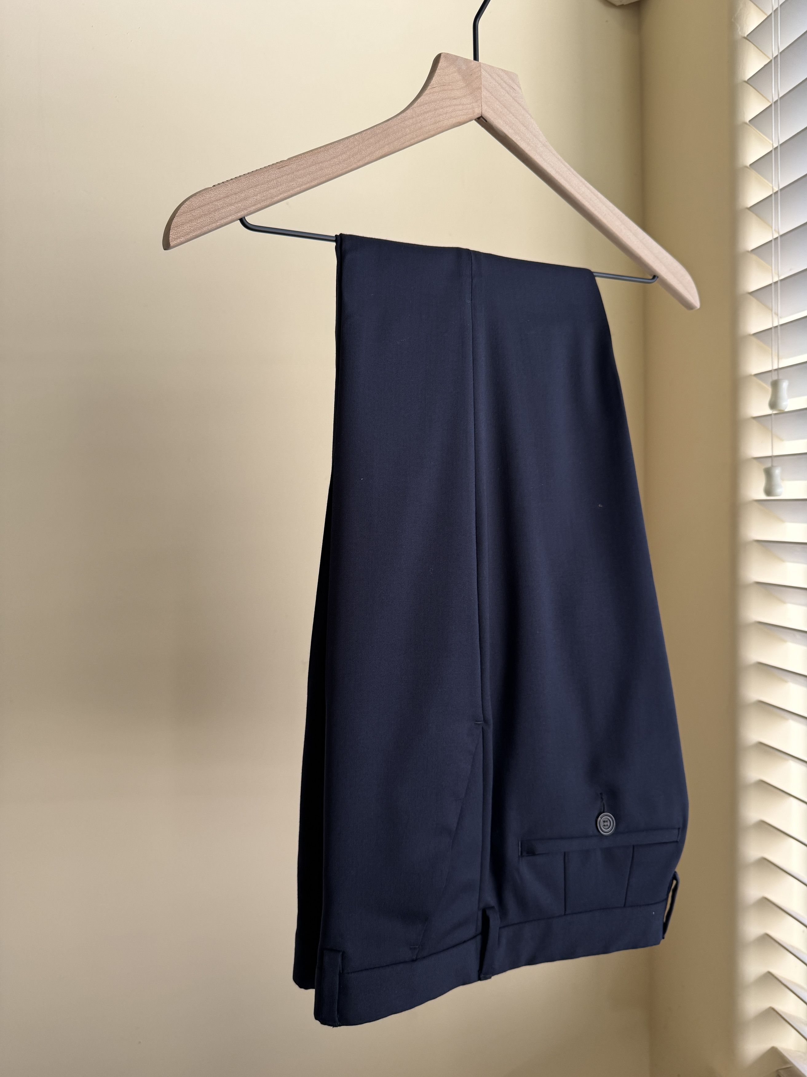 Paul Smith Paul Smith Navy Blue Tailored Wool Suit Size 36 R Size 36R - 4 Thumbnail