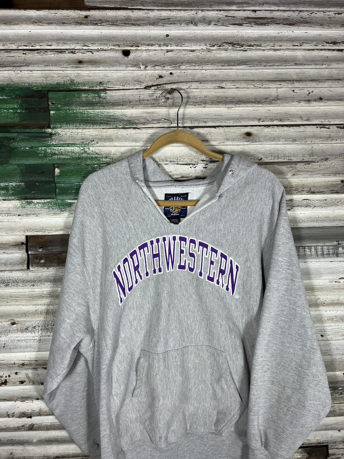Steve And Barrys × Vintage Vintage Northwestern Hoodie Size US L / EU 52-54 / 3 - 2 Thumbnail