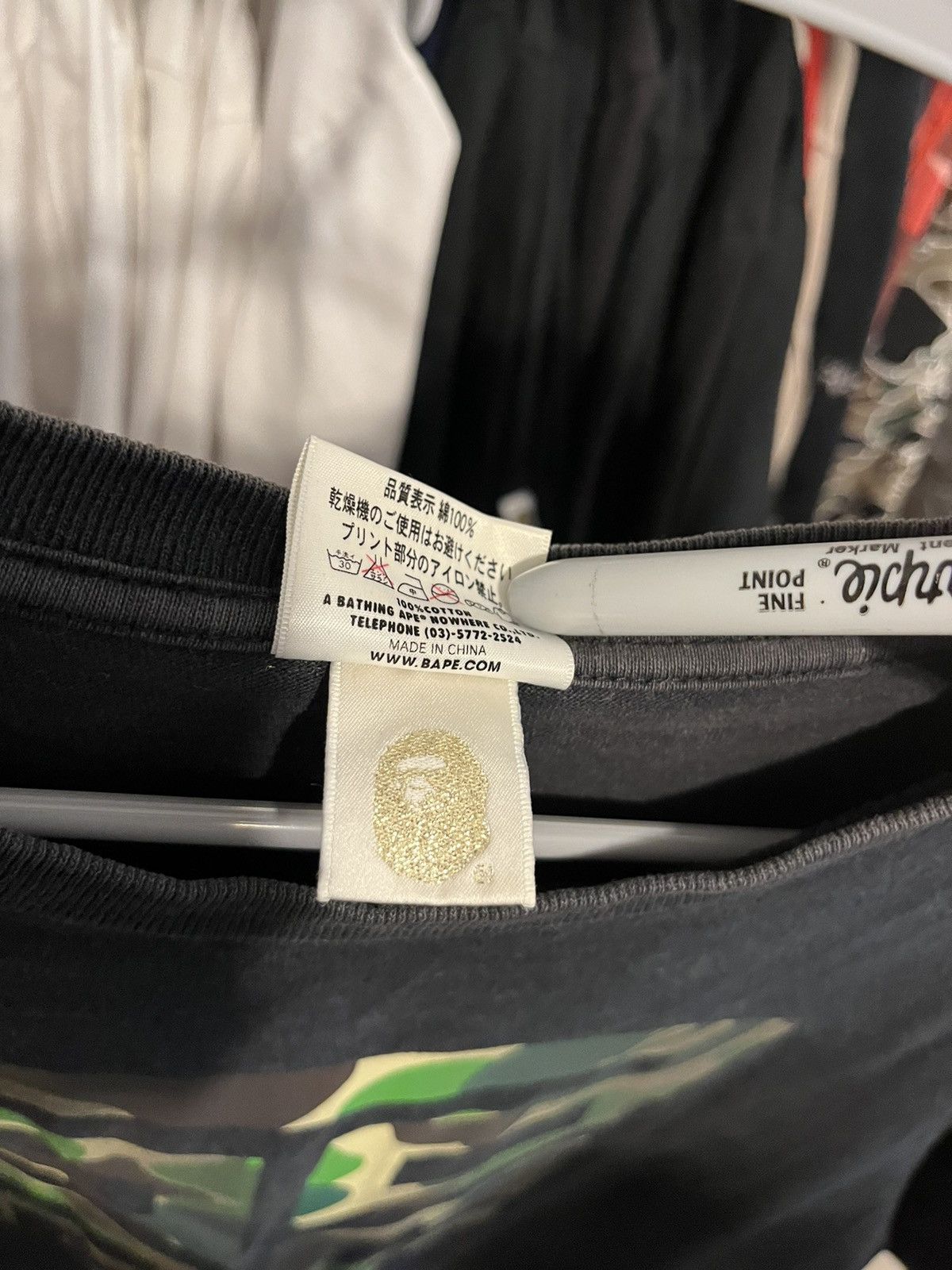 Bape ABC Bape Tee Size US M / EU 48-50 / 2 - 6 Thumbnail