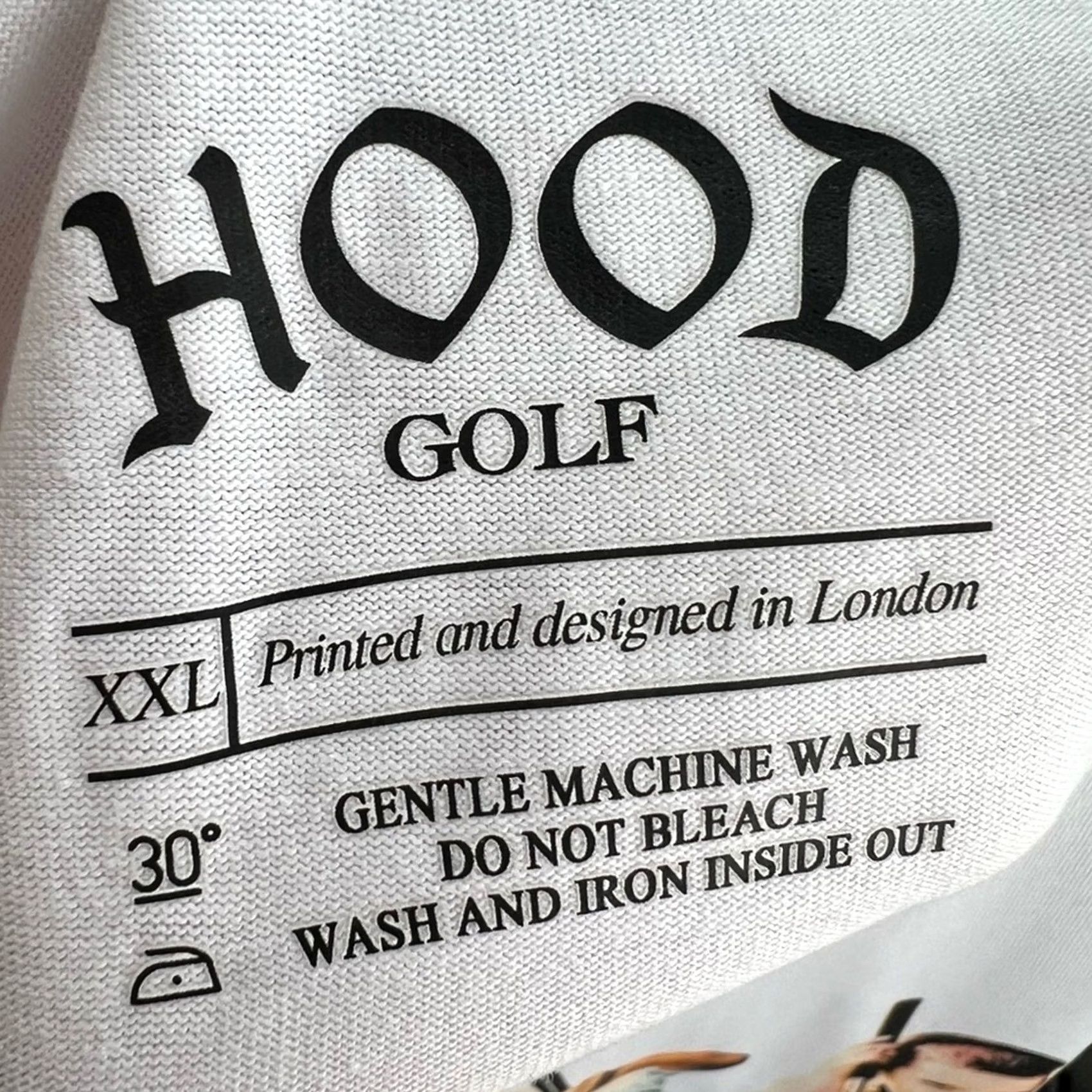 CO Hood Golf Co UK “Never Let Inner Child Die” Tee SIZE XXL Men White Graphic Tee Hood Golf Co UK Sold Out Rare Graphic TEE 2XL Mens Size US XXL / EU 58 / 5 - 6 Thumbnail