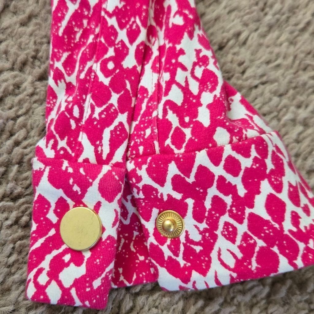 Diane von Furstenberg DVF Fuschia wrap romper Size 2 Pink display picture 1