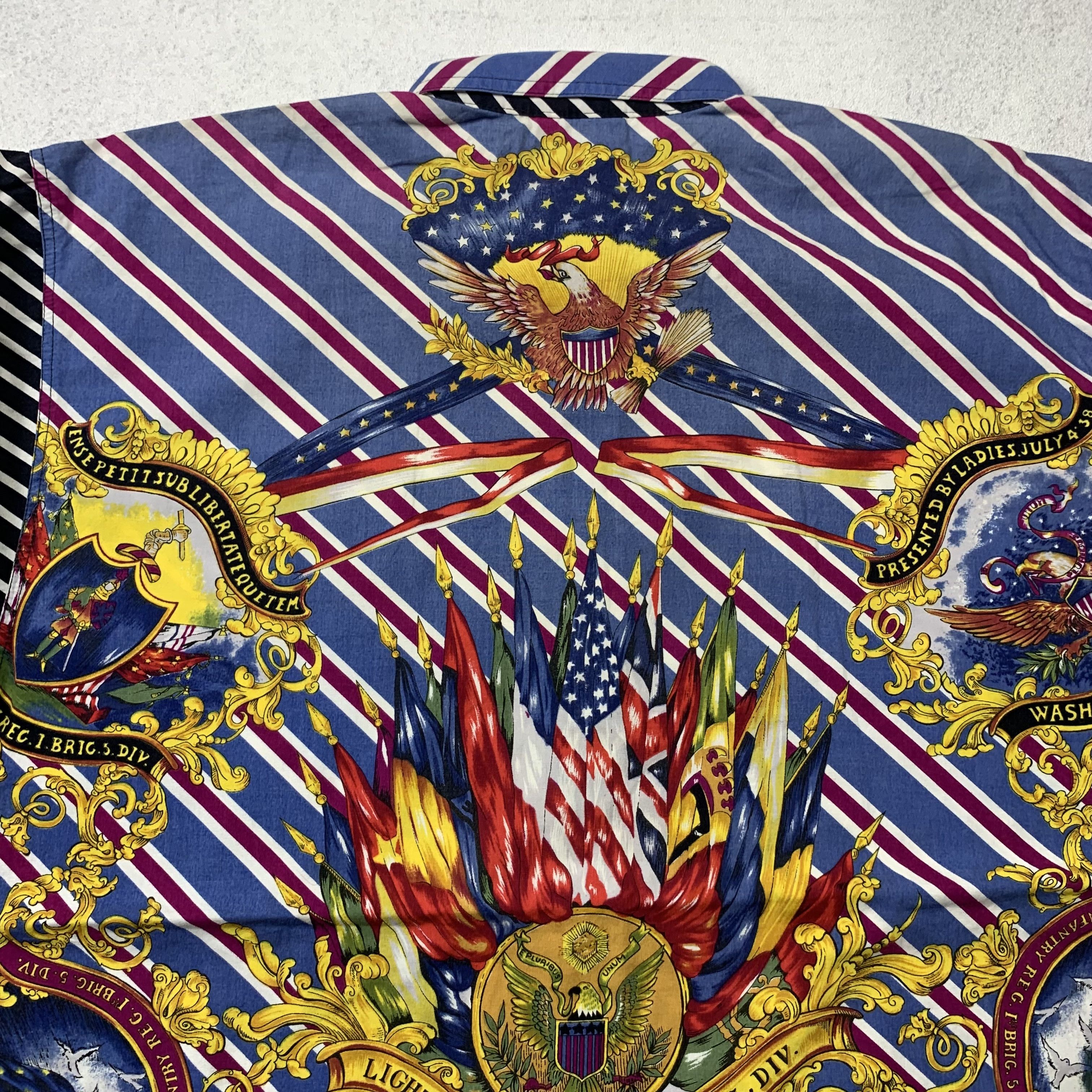 Versace Vintage Versace Jeans Couture Button Up Shirt Size US S / EU 44-46 / 1 - 3 Thumbnail