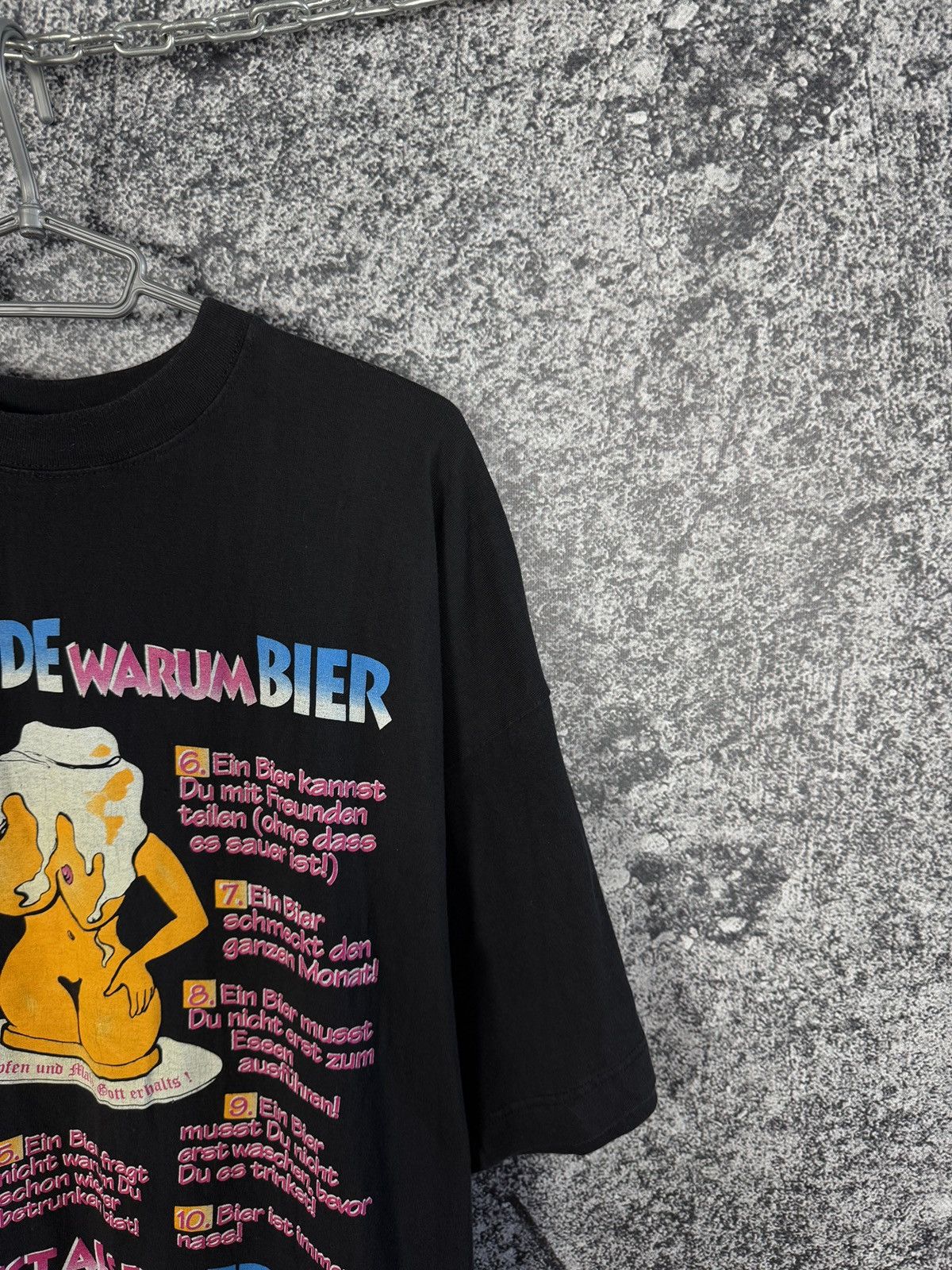 Vintage Vintage 1994 German Beer Humor Graphic T-Shirt Rare XXL Size US XXL / EU 58 / 5 - 2 Thumbnail