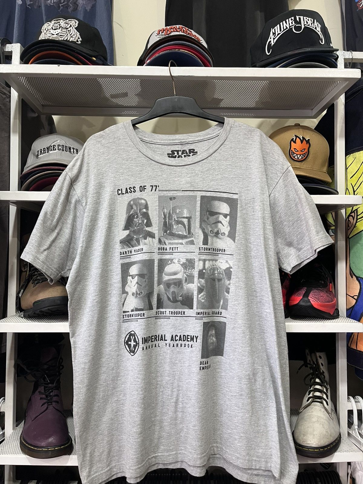 Star Wars Star Wars Imperial Academy Mens Short Sleeve Graphic T-shirt Size US XL / EU 56 / 4 - 1 Thumbnail