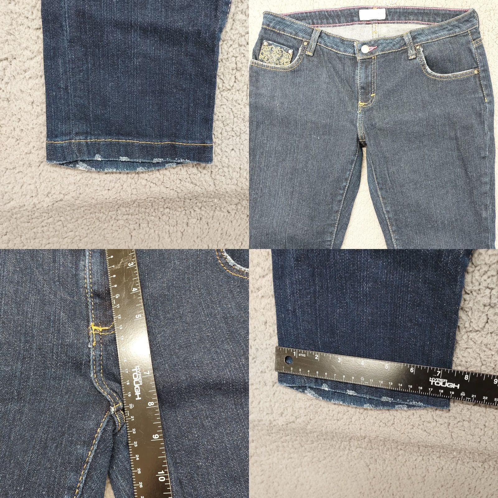Wrangler Twenty Houston Lowest Rise Slim Fit Women’s Size 11/12 31 Denim Jeans Wrangler X Wrangler 20X Bootcut Jeans Slimming Blue Denim 5-Pocket Wool? Size 32" / US 10 / IT 46 - 8 Thumbnail