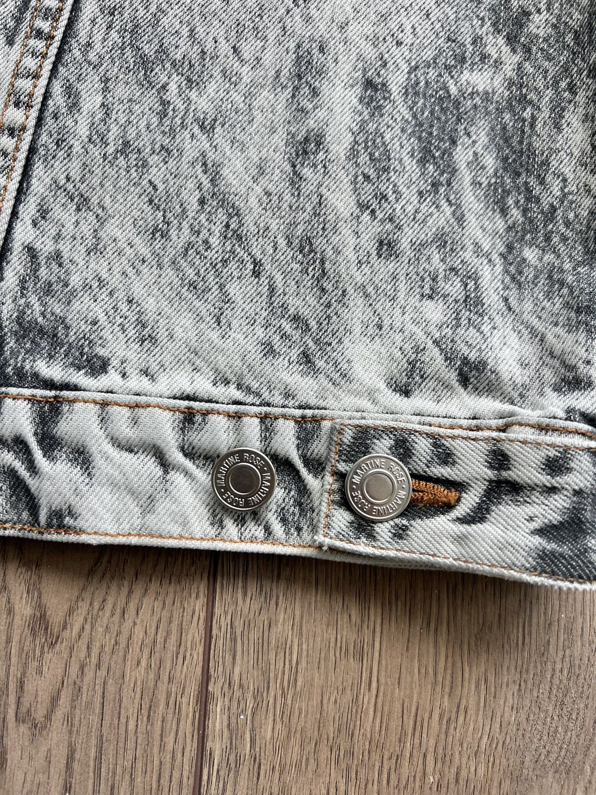 Martine Rose *UNRELEASED SAMPLE* Martine Rose Denim Trucker Jacket Size US XS / EU 42 / 0 - 6 Thumbnail