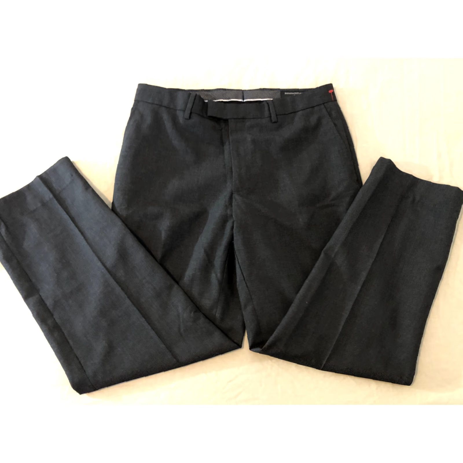 Banana Republic Banana Republic Pants Dress Pants 32x28 Gray Mens Trousers Chino Slacks Khaki Dress Pants Size US 32 / EU 48 - 3 Thumbnail