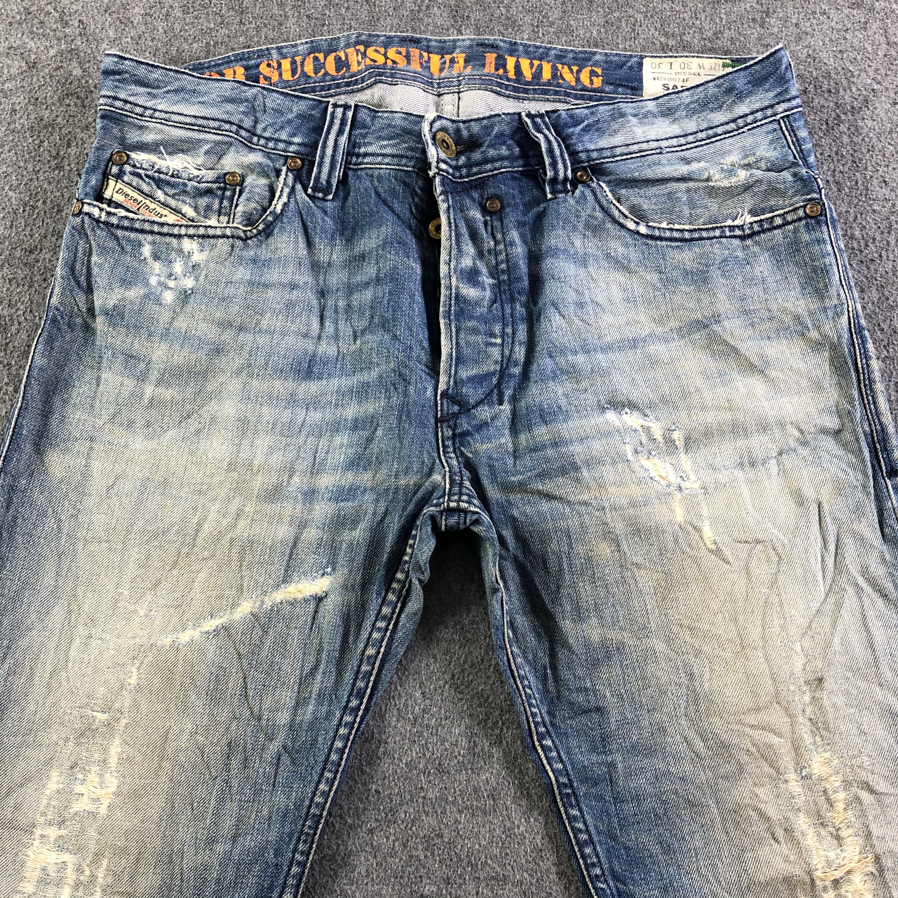 Diesel Vintage Diesel Industry Jeans-J3734 Size US 34 / EU 50 - 3 Thumbnail