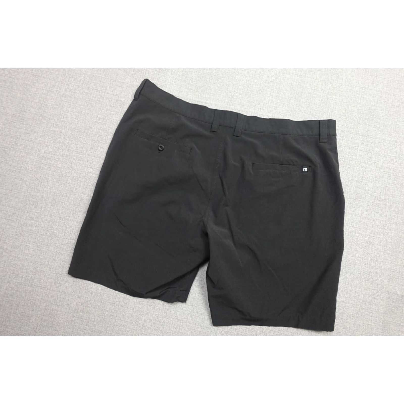 TravisMathew Travis Mathew Shorts Mens 38 Blue Golf Lightweight Chino Performance Lightweight Athletic 5-Pocket Style Casual Summer Spring Fall 38 Mens Blue Size US 38 / EU 54 - 4 Thumbnail