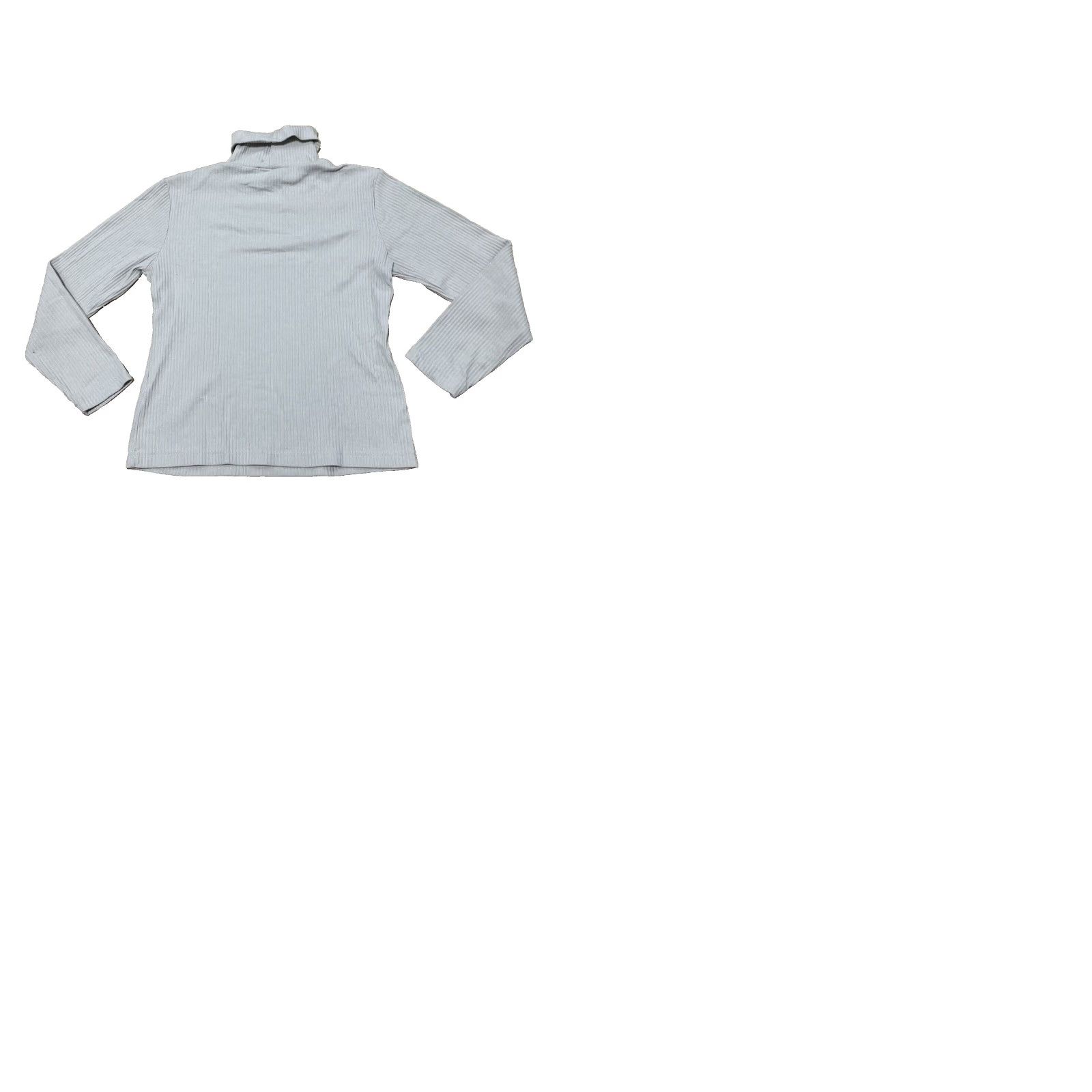 Vintage VINTAGE Tricot Express Sweater Woman M Cream Ribbed Turtleneck 90s Minimalism Knit Pullover Size M / US 6-8 / IT 42-44 - 9 Thumbnail