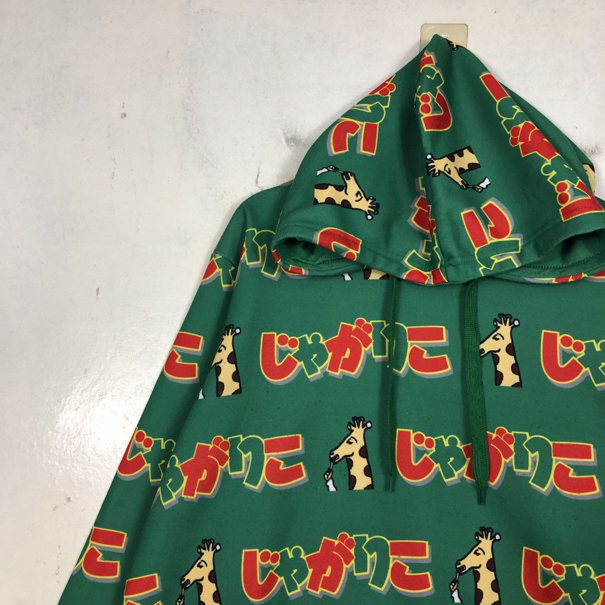 Japanese Brand 📌Vintage Hoodie Pull Over Okashi Collabo Full Print Size US L / EU 52-54 / 3 - 9 Thumbnail