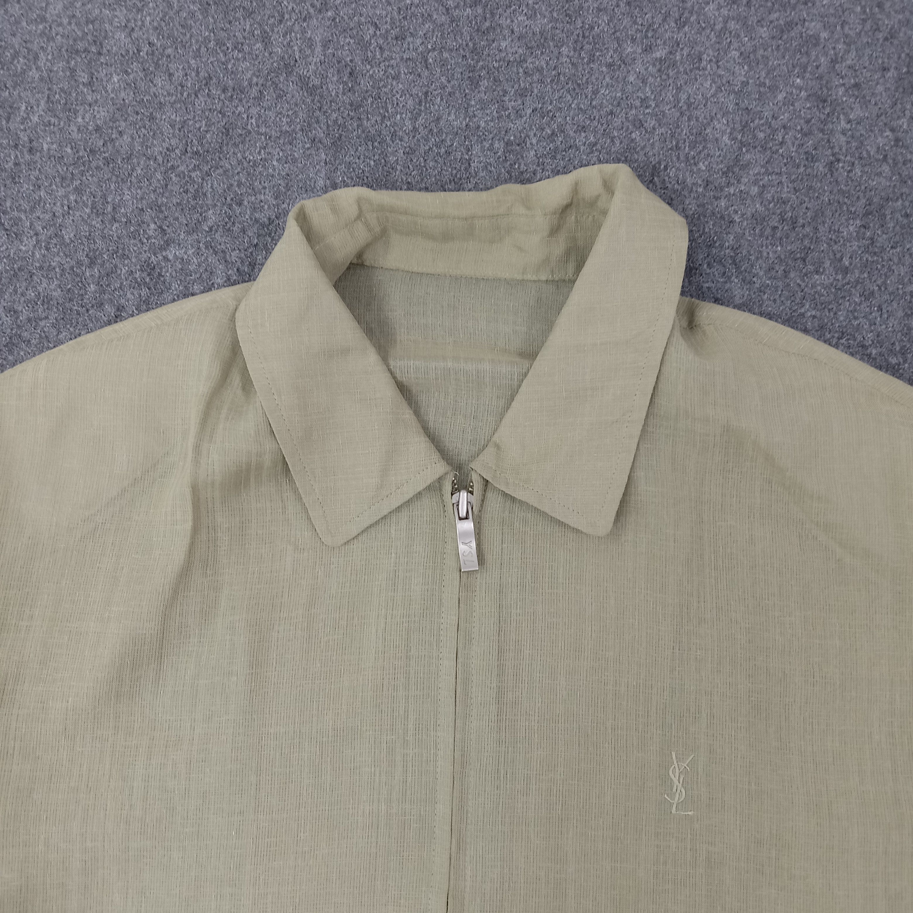 Yves Saint Laurent Yves Saint Laurent Translucent Thin Jacket C260N19 Size US L / EU 52-54 / 3 - 2 Thumbnail