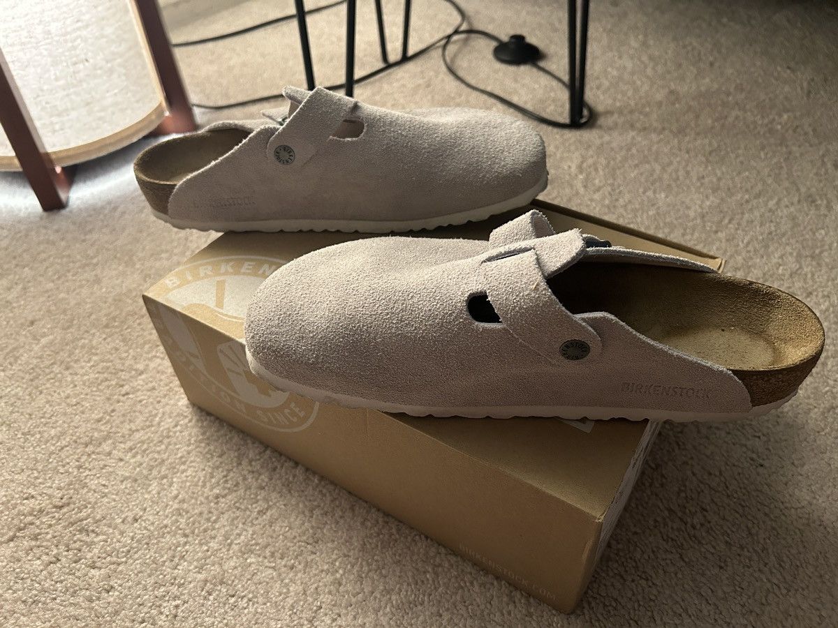 Birkenstock × Stussy STUSSY X BIRKENSTOCK BOSTON BONE Size US 10 / EU 43 - 4 Thumbnail