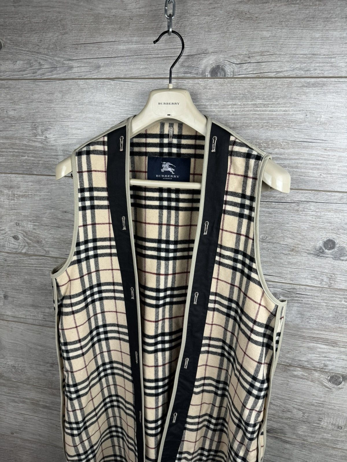 Burberry × Designer × Vintage BURBERRY VEST Understiting luxury size L-XL Size US L / EU 52-54 / 3 - 7 Thumbnail