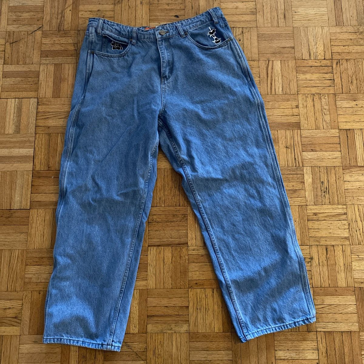 Butter Goods Butter Goods Baggy “Critter” Denim Size US 36 / EU 52 - 1 Thumbnail