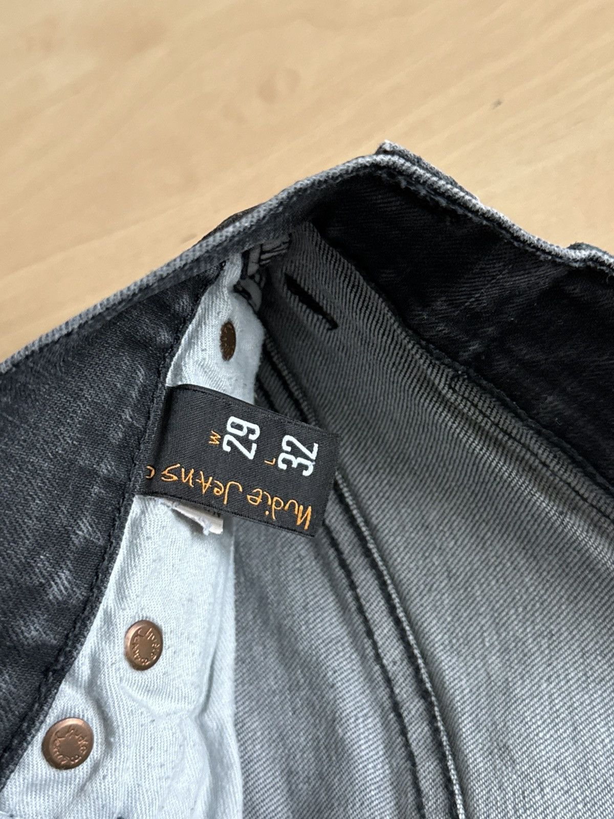Nudie Jeans Nudie Jeans thin finn skinny denim jeans Size US 29 - 5 Thumbnail