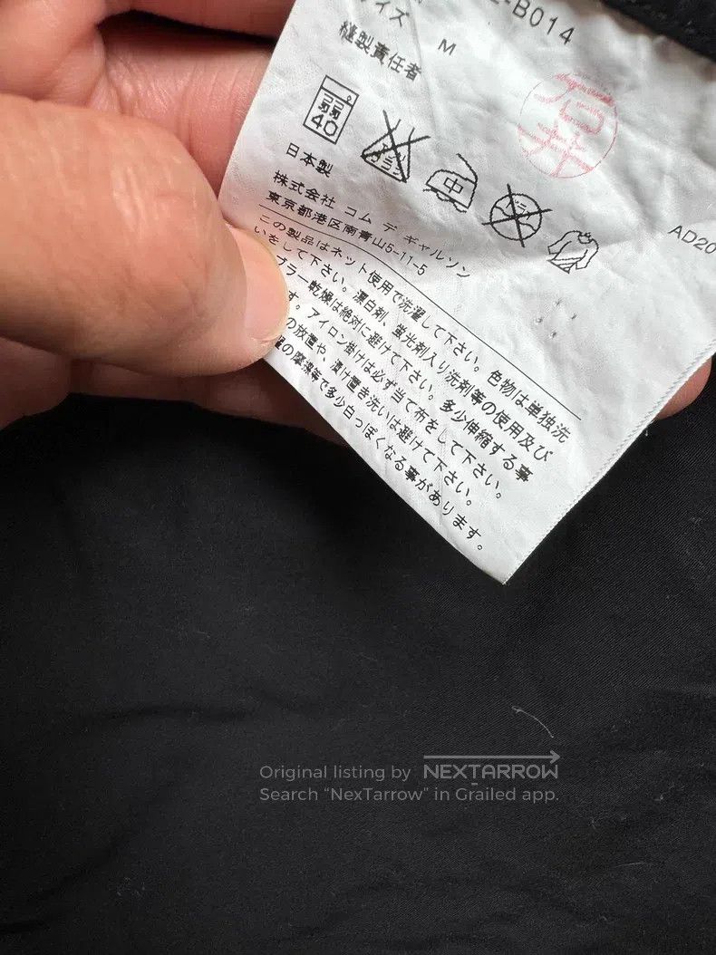 Comme des Garcons Comme Des Garcons Classic Black Shirt Size M / US 6-8 / IT 42-44 - 4 Thumbnail