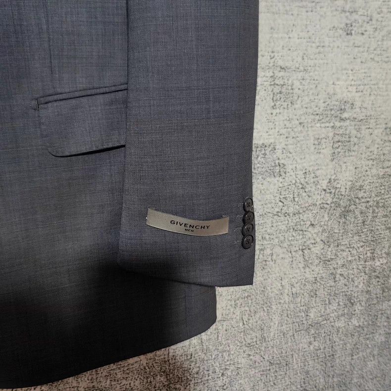 Givenchy Givenchy Teal Single Breasted Suit Size US M / EU 48-50 / 2 - 3 Thumbnail