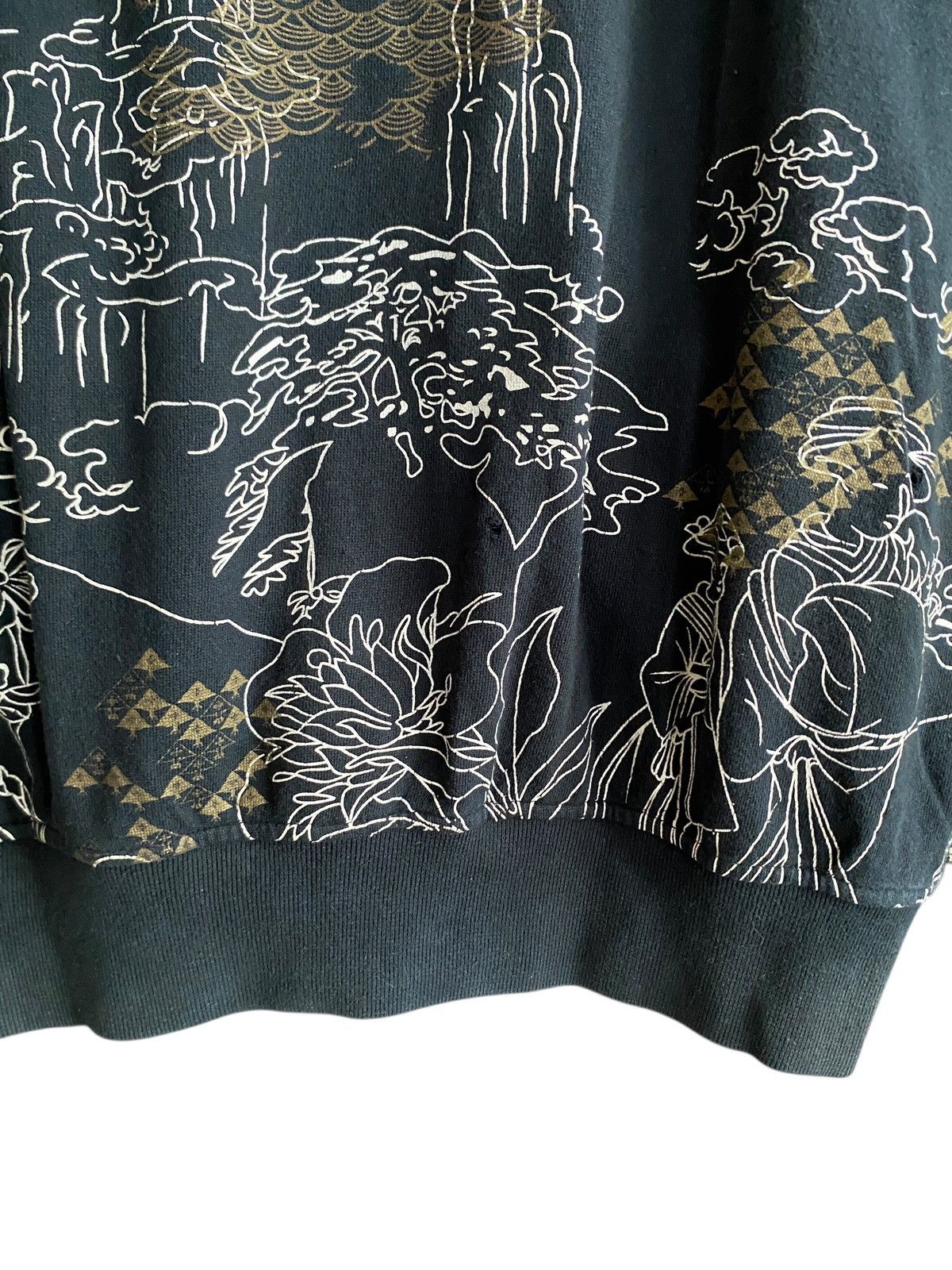 LRG Rare Design Vintage Brand LRG Full Print Zipper Hoodie 2000s Size US L / EU 52-54 / 3 - 11 Thumbnail